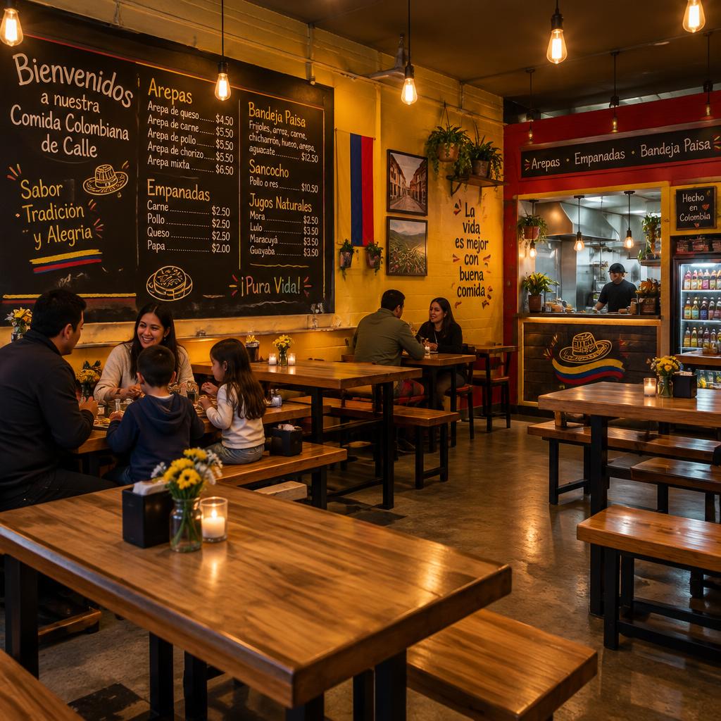Inside Los Brothers Restaurant